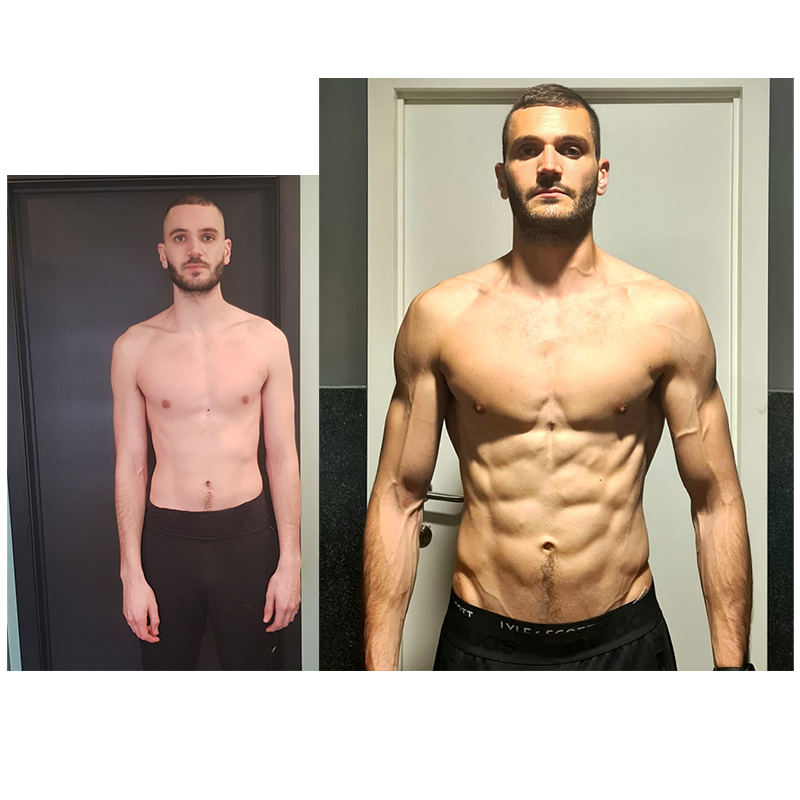 Before & after Jason Goddyn